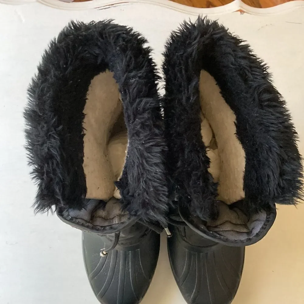 Vintage Sorel Women’s Snow Winter Fleece Lined Waterproof Boots Size 8